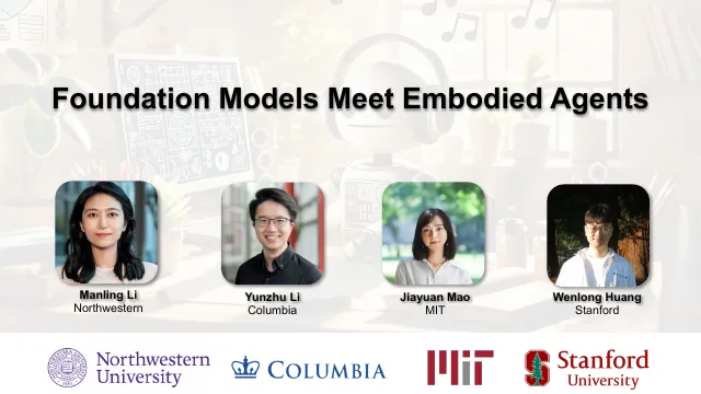 Foundation Models Meet Embodied Agents slides