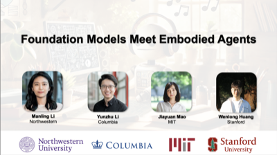 Foundation Models Meet Embodied Agents teaser