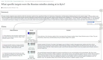 SmartBook: AI-Assisted Situation Report Generation for Intelligence Analysts teaser